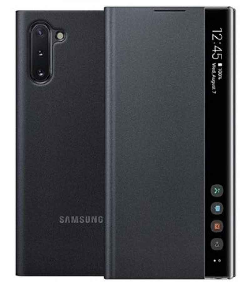 SAMSUNG CLEAR VIEW COVER NOTE 10 BLACK