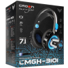 Pelikuulokkeet 7.1 USB CMGH-3103 PC CrownMicro sininen LED