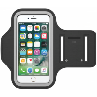 Käsivarsiremmi Yleismalli 4,3" - 5,1" Musta / Heijastin