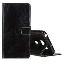 LG Q60, Suojakotelo jossa korttipaikkoja & valokuvakehys (musta) RCH