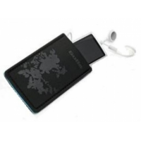 Golla Puhelinpussi Mini Musta Kuvioitu