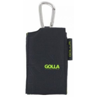 Golla Puhelinpussi Mini Musta/Vihreä Kuvioitu Koukulla