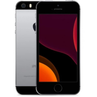 iPhone SE 16GB musta käytetty , takuu 1kk