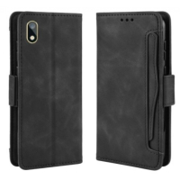 Honor 8S / Huawei Y5 (2019) suojakotelo, jossa on erillinen korttipaikka Musta