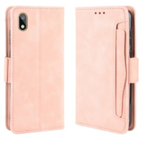 Honor 8S / Huawei Y5 (2019) suojakotelo, jossa on erillinen korttipaikka Pinkki