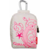 Golla Puhelinpussi Valkoinen/Pinkki Kuvioitu