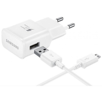 Samsung MicroUSB alkuperäinen verkkolaturi bulk EP-TA20/TA200 Qualcomm Quick Charge 2.0