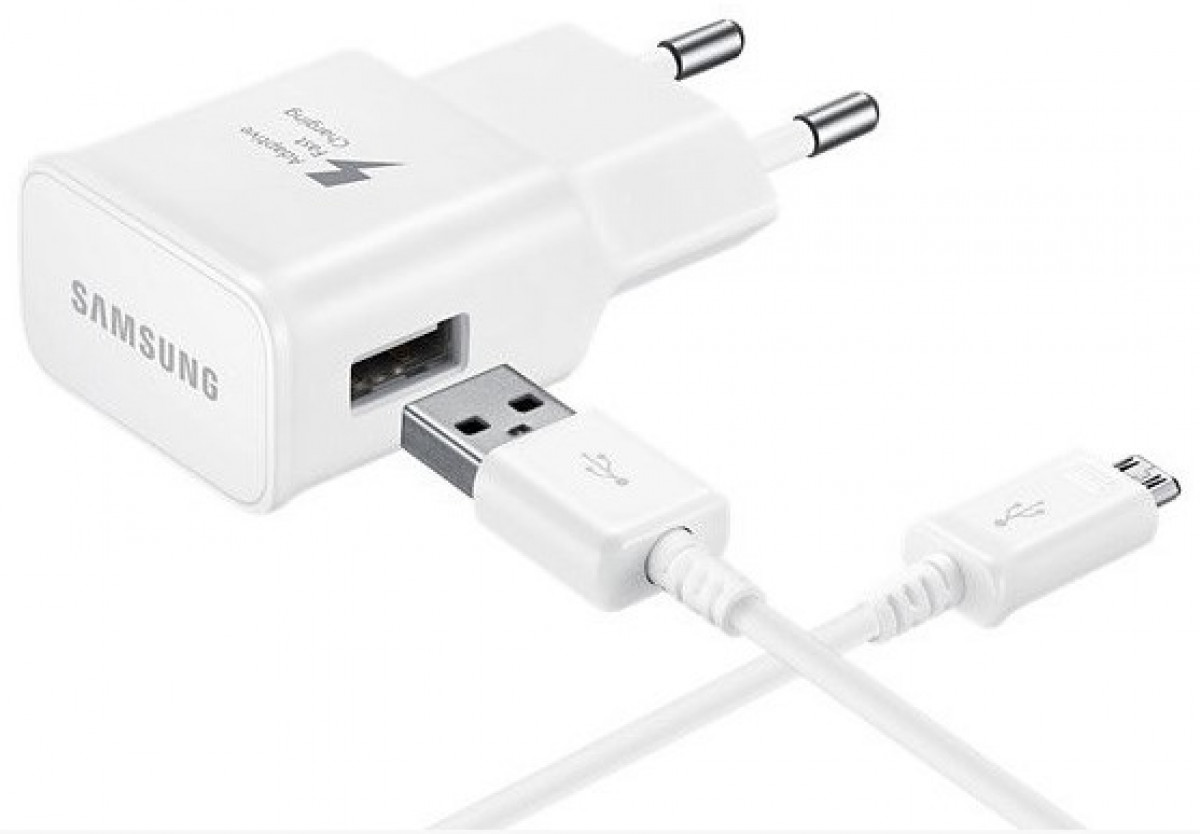 Samsung MicroUSB alkuperäinen verkkolaturi bulk EP-TA20/TA200 Qualcomm Quick Charge 2.0