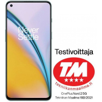 Käytetty ONEPLUS NORD 2 5G 8/128GB, 50 Mpix, 6.43", 4500mAh, takuu 1kk