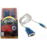 DTECH DT-5011 USB TO RS-232 ADAPTER, UART-piirisarja, 1.2m