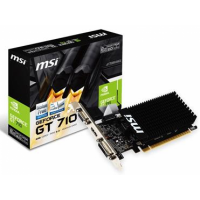 Inno3D Nvidia GeForce GT 710 2GB DDR3 LP Low Profile näytönohjain HDMI DVI VGA Single Slot
