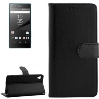 Sony Xperia Z5 / E6603 E6653 E6633 E6683 suojakotelo musta CHT