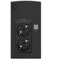 PowerWalker Basic VI 650 SB UPS, 2kpl schuko, AC 162-290 V, 360 watt, 650 VA, 5 A/h