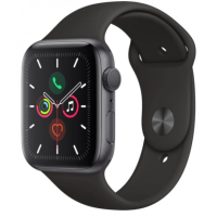 APPLE WATCH SERIES 5 44MM GPS, HARMAA/MUSTA