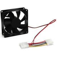 80x80mm 25mm Tuuletin 2 joht. Molex Yakoo