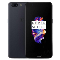 oneplus 5 128gb musta  käytetty takuu 1kk