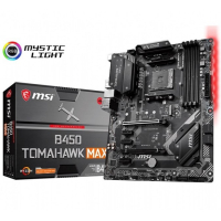 MSI B450 TOMAHAWK MAX, AM4, 4 x DDR4, DVI/HDMI, emolevy