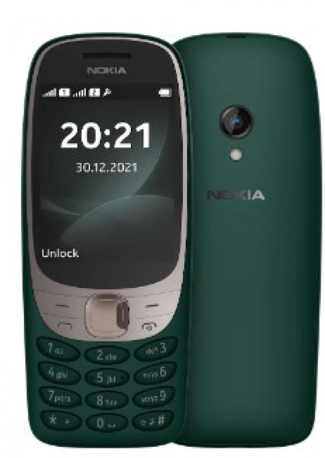 Nokia 6310 -puhelin, Dual-SIM käytetty vihreä