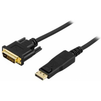 Deltaco displayport to DVI 1m kaapeli