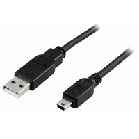 ProXtend USB-A - USB-MiniB 1.5m johto USB 2.0 Type A uros - Type Mini B uros