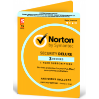 SYMANTEC NORTON 360 SECURITY Deluxe 3.0 SF 1 User 3 Devices 12kk