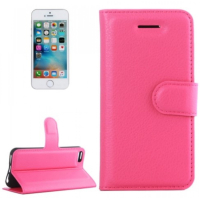 Apple Iphone 5 5S SE magenta suojakotelo Litc