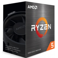 AMD Ryzen 5 5600X, 6 ydintä, 12 säiettä, jopa 4.6Ghz, prosessori AM4 -kantaan
