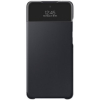 Samsung Galaxy A72 Smart S View Wallet Cover -suojakotelo musta
