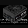 Corsair RM750 750W, 80 PLUS Gold, täysmoduularinen ATX virtalähde
