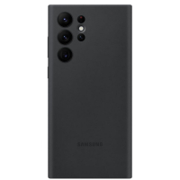 alkuperäinen Samsung S22 Ultra silikonikuori (musta)