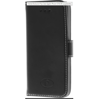 Insmat Exclusive Flip Case Apple iPhone 5/5S/SE suojakotelo musta AITOA NAHKAA