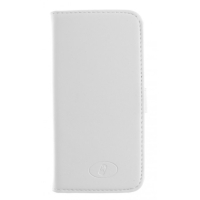 *EXCLUSIVE FLIP CASE FOR IPHONE 5/5S/SE VALKOINEN aitoa nahkaa