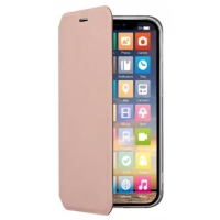 Screenor Clever, Galaxy A05s -lompakkokotelo, Vaaleanpunainen