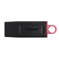 Kingston DataTraveler Exodia - 256GB USB Flash-asema, USB 3.2 Gen 1 Type A, musta, 256 Gt