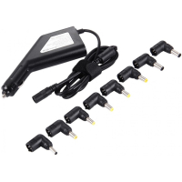 Smartte 90W kannettavan autolaturi, 8 adapteria + USB-A portti