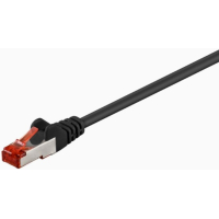 Goobay Micro Con 0.25m CAT6 RJ45 verkkojohto, S/FTP (PiMF) rj-45 25cm, väri vaihtelee