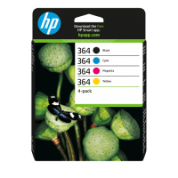 HP 364 CMYK ink cartridge combo 4-Pack