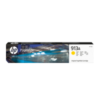 HP 913A, Keltainen, alkuperäinen PageWide mustepatruuna, malleihin PageWide 352, MFP 377, PageWide Managed MFP P57750, P55250, PageWide Pro 452, 477, 552