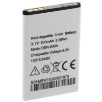 Insmat Doro DBR-800A/ DBR-800B 800 mAh, doro 2424,doro 1360, doro 530x, DBR-800A = Nokia BL-L5K