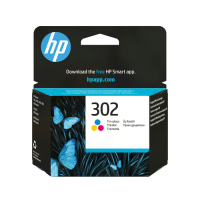 HP 302 Tri-Color mustepatruuna