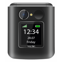 Beafon Fold 10 LTE 4G musta puhelin