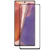 Smartte Samsung NOTE 20 ULTRA kaareva panssarilasi mustalla reunalla