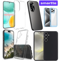 Smartte, iPhone 11 Pro Max, ohut iskunkestävä TPU suojakuori (Läpinäkyvä)