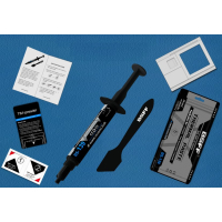 Lämpötahna, 13.9W/M-K 5,5 g työkalusarjalla. CPU-tahna, jäähdytyselementille IC/Prosessori/CPU/Kaikki jäähdyttimet. Hiilipohjainen