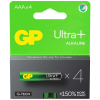 GP AAA/LR03 Ultra Plus Alkaline patteri 4kpl paketti