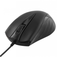 DELTACO optinen pelihiiri, 3 painiketta + rulla, 1000 DPI, USB, 1,4m kaapeli, musta