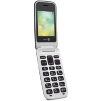 Alternative view of Doro 2424, 3 Mpix, Bluetooth 3.0, 2.4", 800mAh, harmaa, GSM senioripuhelin kahdella näytöllä