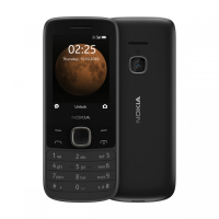 Nokia 225 4G Dual-SIM -peruspuhelin musta