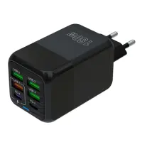 Smartte 4x USB-A + 2x USB-C 150W pikalaturi Type-C