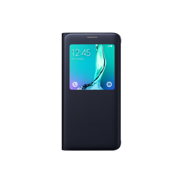 Samsung S6 Edge plus s view cover sininen